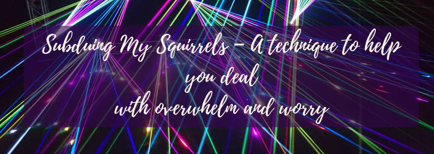 “Subduing My Squirrels” – A technique to help you deal with overwhelm and&nbsp;worry